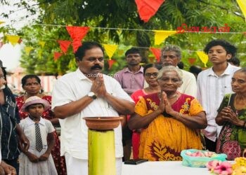 கிளிநொச்சியில் முள்ளிவாய்க்கால் கஞ்சி வழங்கும் நிகழ்வு.!