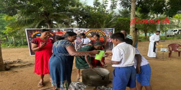 மன்னார் மடுவில் முள்ளிவாய்க்கால் கஞ்சி வழங்கும் நிகழ்வு.!