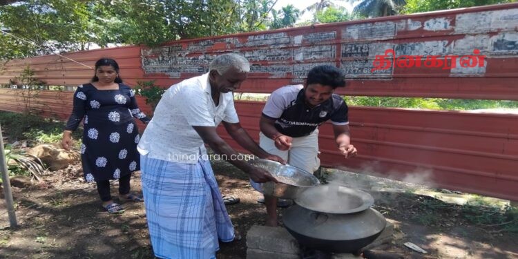 கிளிநொச்சியில் முள்ளிவாய்க்கால் கஞ்சி வழங்கும் நிகழ்வு.!