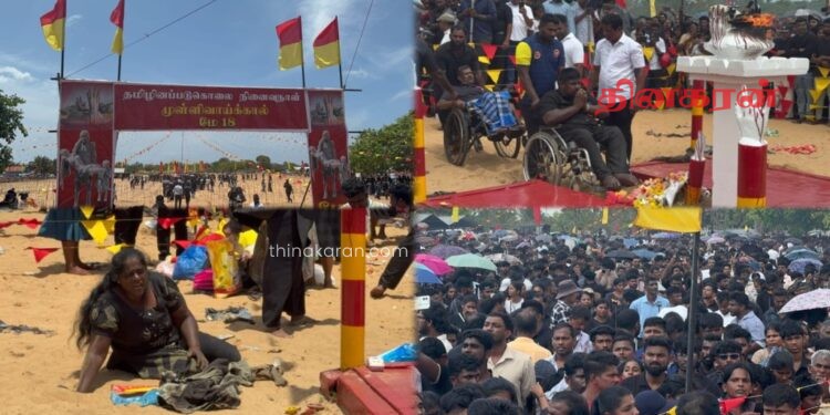 கண்ணீர் கடலில் முள்ளிவாய்க்கால்.!