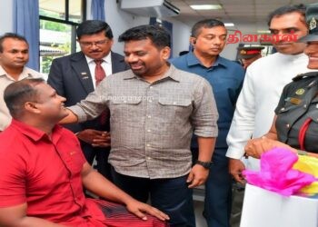 ராகம “ரணவிரு செவன” நலன்புரி நிலையத்திற்கு ஜனாதிபதி விஜயம்.!