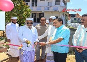 சாய்ந்தமருது தைபா பெண்கள் அரபுக் கல்லூரியில் வுழு நீர்த் தொகுதி திறந்து வைப்பு.!