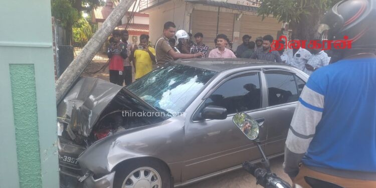 மட்டக்களப்பில் விபத்து – சிறுவன் உட்பட நால்வர் காயம்
