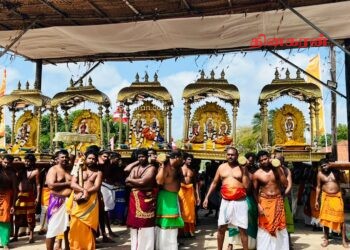 திருக்கேதீஸ்வரர் ஆலய  வருடாந்த மகோற்சவத்தின்   தீர்த்தத் திருவிழா இன்று