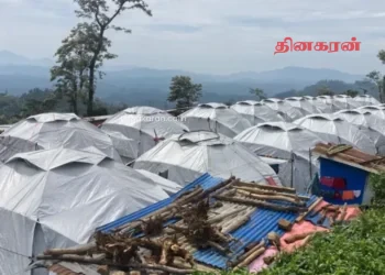 நுவரெலியாவில் பயங்கரம் ; ஆறு மாதங்களாகக் கூடாரங்களில் தவிக்கும் 23 குடும்பங்கள்!!