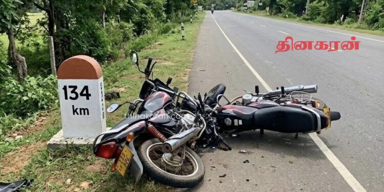 மோட்டார் சைக்கிள் விபத்தில் முதியவர் ஒருவர் மரணம்!