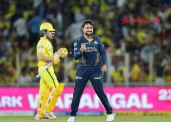 குஜராத் டைட்டன்ஸ் அபாரமான வெற்றி; தொடரிலிருந்து வெளியேறியது சென்னை சூப்பர் கிங்ஸ்!