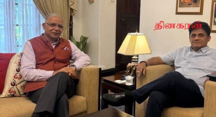 இந்தியத் தூதுவர் – சஜித் முக்கிய சந்திப்பு – இருதரப்பு உறவுகள் குறித்து விரிவான பேச்சு!