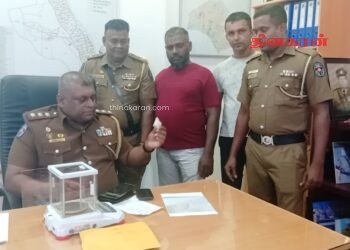 ஐஸ் போதைப்பொருளுடன் கைதான இளைஞனிடம் விசாரணை!