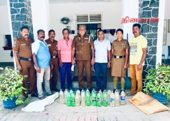 போதைப்பொருட்கள் மற்றும் சட்டவிரோத சாராயத்துடன் 3 சந்தேக நபர்கள் கைது; சம்மாந்துறையில் சம்பவம்!