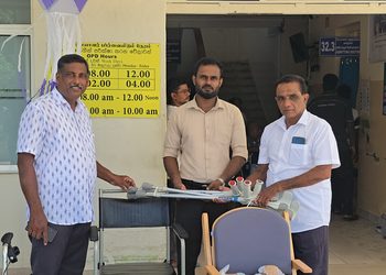 மன்னார் மாவட்ட பொது வைத்தியசாலைக்கு நன்கொடை