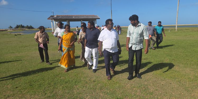 மருதங்கேணியில் இறால்க் குளம் தூர்வாரும் பணிகள் ஆரம்பம்