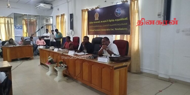 ஐந்து மாதங்களின் பின்னர் நடைபெற்ற வடமராட்சி கிழக்கு பிரதேச அபிவிருத்திக் குழுக் கூட்டம்.!