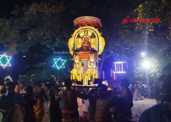 கச்சாய் கண்ணகி அம்மன் ஆலய அலங்கார உற்சவத்தின் 7ஆம் நாள் திருவிழா.!