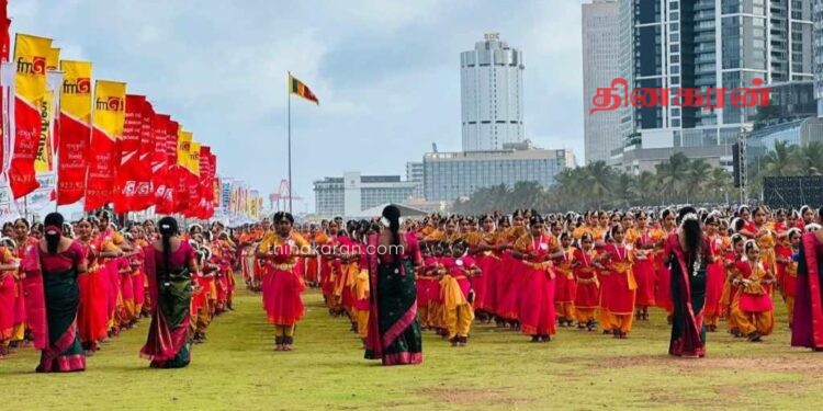 காலிமுகத்திடலில் கின்னஸ் உலக சாதனை படைத்தது ‘சங்கமம் 2026’