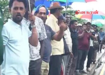 ஜனாதிபதி செயலகத்தை முற்றுகையிட்டு மீனவர்கள் போராட்டம்.!