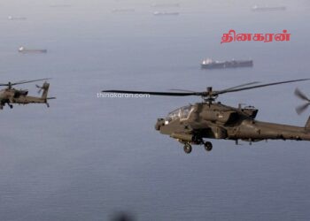 ஈரானின் இலக்குகள் மீது அமெரிக்கா தொடர் தாக்குதல்!