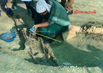 செம்மணி மனித புதைகுழியில் தோண்டத் தோண்ட எலும்புக்கூடுகள்!