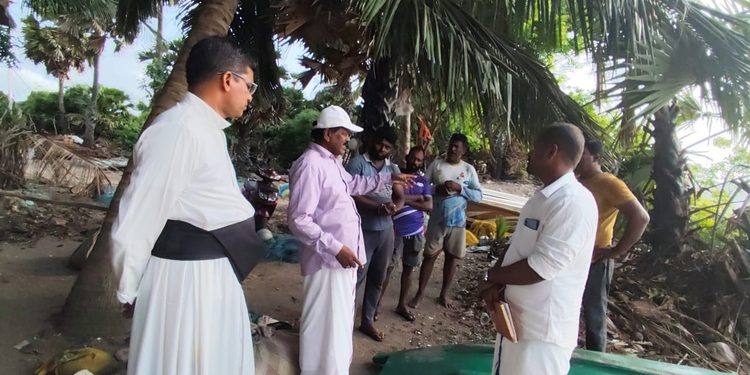 முத்தரிப்புத்துறையில் அருவி ஆற்றின் கரை அரிப்பைத் தடுக்க விசேட தலையீட்டைக் கோருகிறார் ரவிகரன் எம்.பி!