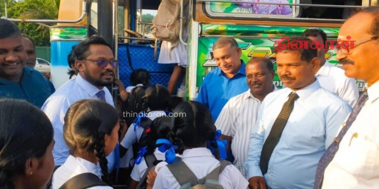 வவுனியாவில் ‘சிசு செரிய’ பேருந்து சேவை ஆரம்பம்.!