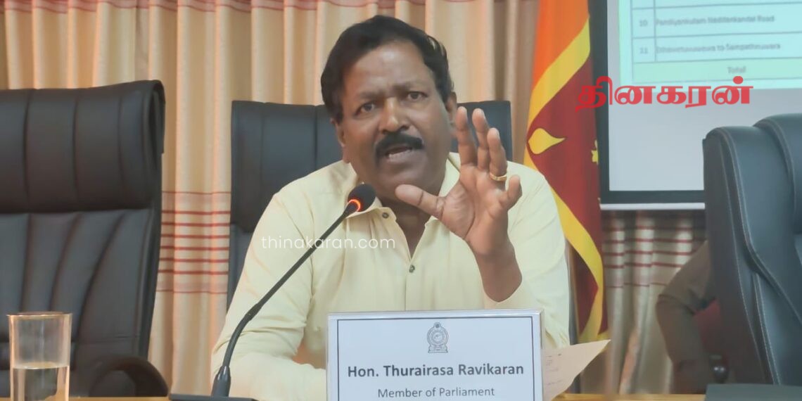 முல்லைத்தீவின் தண்ணிமுறிப்பு, ஆண்டான்குளம், ஏ.சி.பாம் கிராம மக்களை மீள்குடியேற்றுமாறு ரவிகரன் எம்.பி வலியுறுத்தல்!