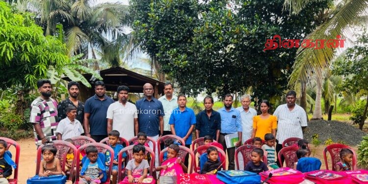 ஒலுமடுவில் தந்தை செல்வா நற்பணி மன்றத்தால் கற்றல் உபகரணங்கள் வழங்கி வைப்பு.!
