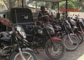 பொதுமக்களுக்கு இடையூறு விளைவித்த உந்துருளிகள் சிக்கின.!
