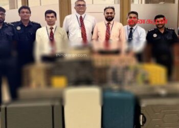 வெளிநாட்டு சிகரெட்டுகளுடன் மூன்று சீனர்கள் கைது.!