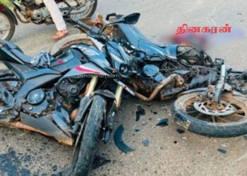 நேருக்கு நேர் மோதிய உந்துருளிகள்; இளைஞன் உயிரிழப்பு.!