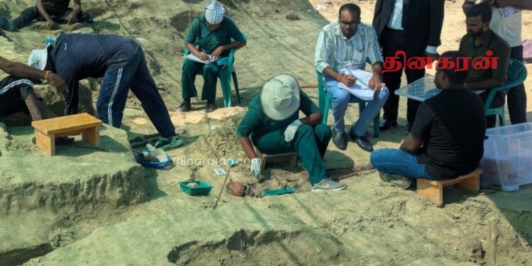 செம்மணிப் பேரவலம்; மனித எலும்புக்கூடுகளின் எண்ணிக்கை 302 ஆக உயர்வு.!