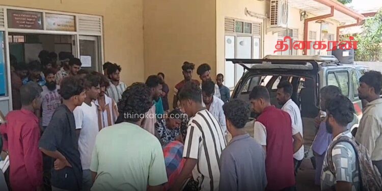 மின்சாரம் தாக்கி இளைஞன் உயிரிழப்பு.!