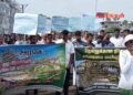 வீதிக்கு இறங்கிய விவசாயிகள்.!