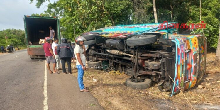 இன்று அதிகாலை இடம்பெற்ற கோர விபத்து; இருவர் உயிரிழப்பு.!