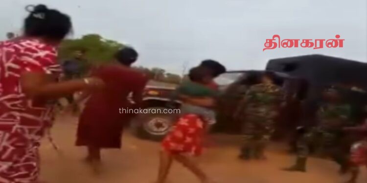 விசேட அதிரடிப் படையினர் மீது தாக்குதல்; பெண்கள், முதியவர்கள் உட்பட 14 பேர் கைது.!