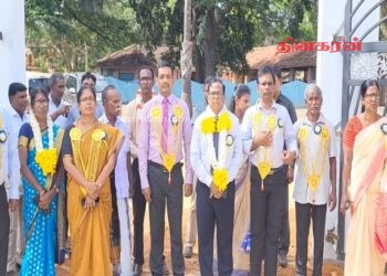 கிளிநொச்சி கோணாவில் காந்தி ஆரம்ப வித்தியாலயத்தில் கற்றல் வள நிலைய கட்டிடம் திறந்து வைப்பு.!