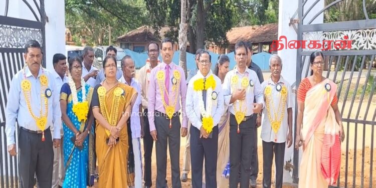 கிளிநொச்சி கோணாவில் காந்தி ஆரம்ப வித்தியாலயத்தில் கற்றல் வள நிலைய கட்டிடம் திறந்து வைப்பு.!
