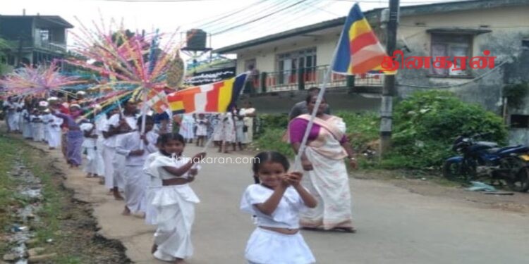 பொசன் ஊர்வலம் மற்றும் கவிதைச் சொற்பொழிவு.!