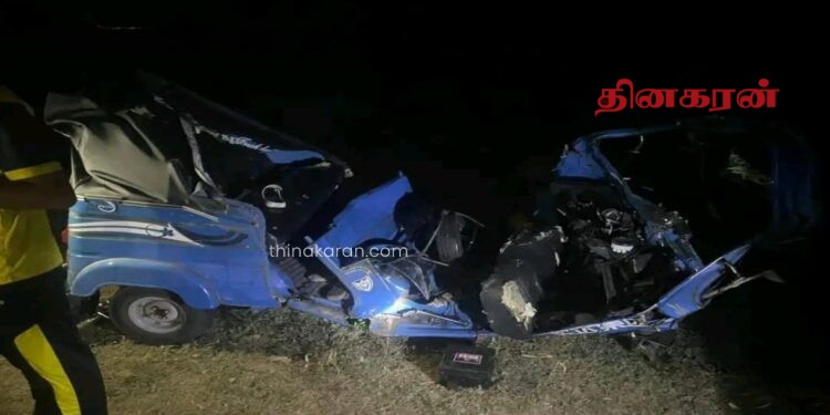 கோர விபத்தில் இளைஞன் ஒருவர் உயிரிழப்பு.!