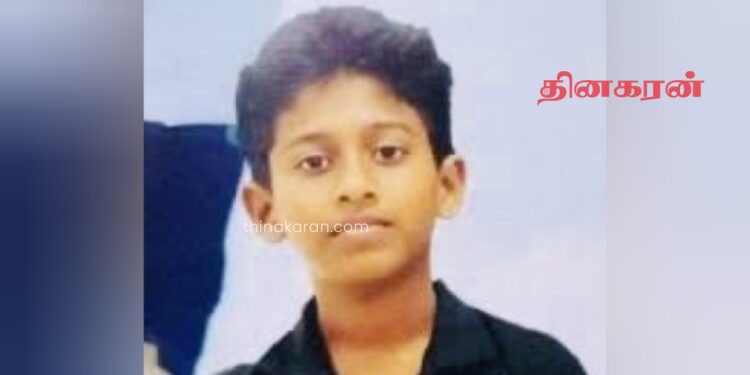 நீரில் மூழ்கி மாணவன் உயிரிழப்பு.!