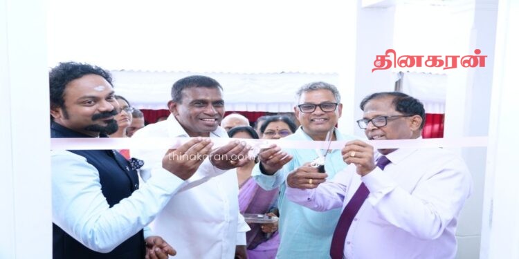 புதிய செயற்கை கால் தயாரிப்பு திட்டத்தின் ஆரம்ப விழா.!