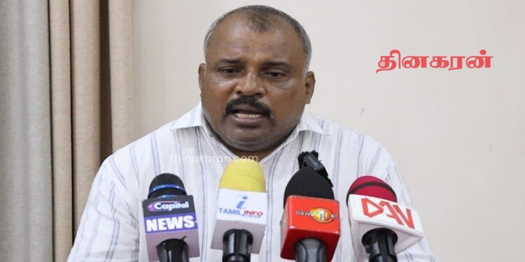 அமைச்சர் சந்திரசேகர் கூட்டி வந்த என்.பி.பியின் அடியாட்களே கூச்சலிட்டு காடைத்தனம் புரிந்தனர்.!
