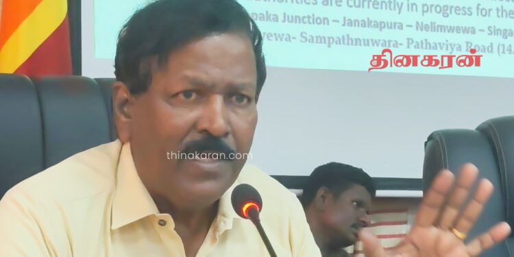 முள்ளியவளை நாவலர் வீதியைச் சீரமைக்குமாறு ரவிகரன் எம்.பி வலியுறுத்தல்!