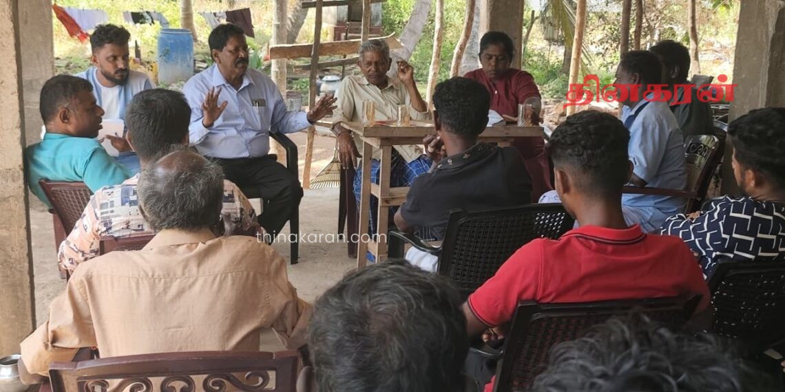 வவுனியா நெடுங்கேணியில் பொதுமக்களின் குறைகளைக் கேட்டறிந்தார் ரவிகரன் எம்பி