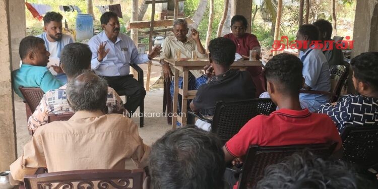 வவுனியா நெடுங்கேணியில் பொதுமக்களின் குறைகளைக் கேட்டறிந்தார் ரவிகரன் எம்பி