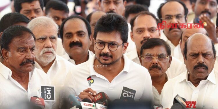 தவெக அரசுக்கும், பா.ஜ.க வுக்கும் இடையே நெருக்கமான தொடர்பு? – உதயநிதி ஸ்டாலின் கேள்வி