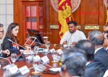 IMF தூதுக் குழுவினருக்கும் ஜனாதிபதி அனுர குமார திஸாநாயக்கவிற்கும் இடையில் சந்திப்பு