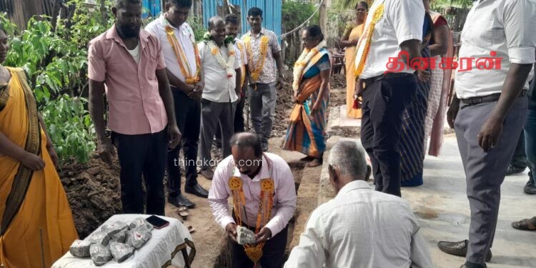 தேசிய வீடமைப்பு அபிவிருத்தி அதிகார சபையின் வேலைத்திட்டம் மன்னாரில் ஆரம்பம்!