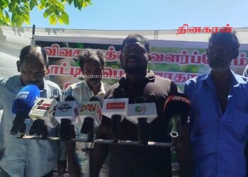 கிளிநொச்சியில் குடும்பஸ்தர் ஒருவர் சாகும்வரை உண்ணாவிரதப் போராட்டம்!