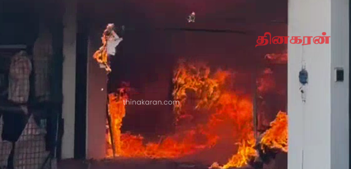 மட்டக்களப்பில் வர்த்தக நிலையம் ஒன்று தீக்கிரை!