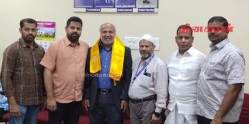 தமிழகம் சென்ற முஸ்லிம் காங்கிரஸ் தலைவருக்கு மகத்தான வரவேற்பு
